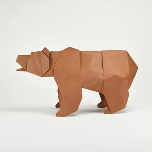 Braunbär Origami