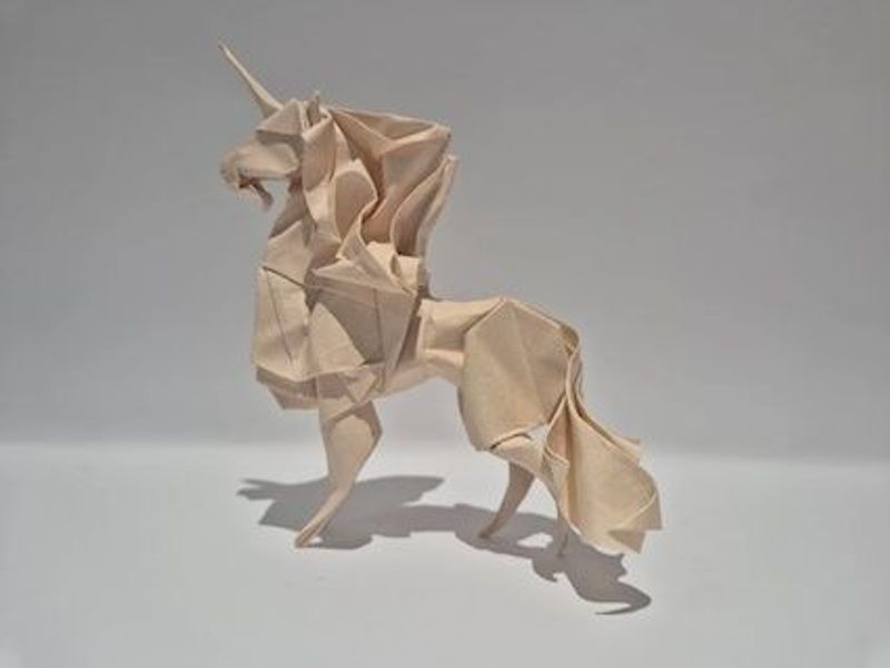 Hornpferd Origami